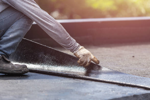 Professional Interior Drainage System technician working in Caledonia, MI